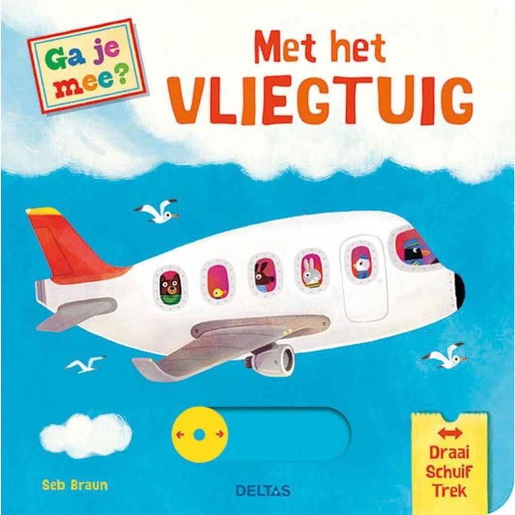 Deltas, kommst du mit uns? mit dem Flugzeugbrettbuch