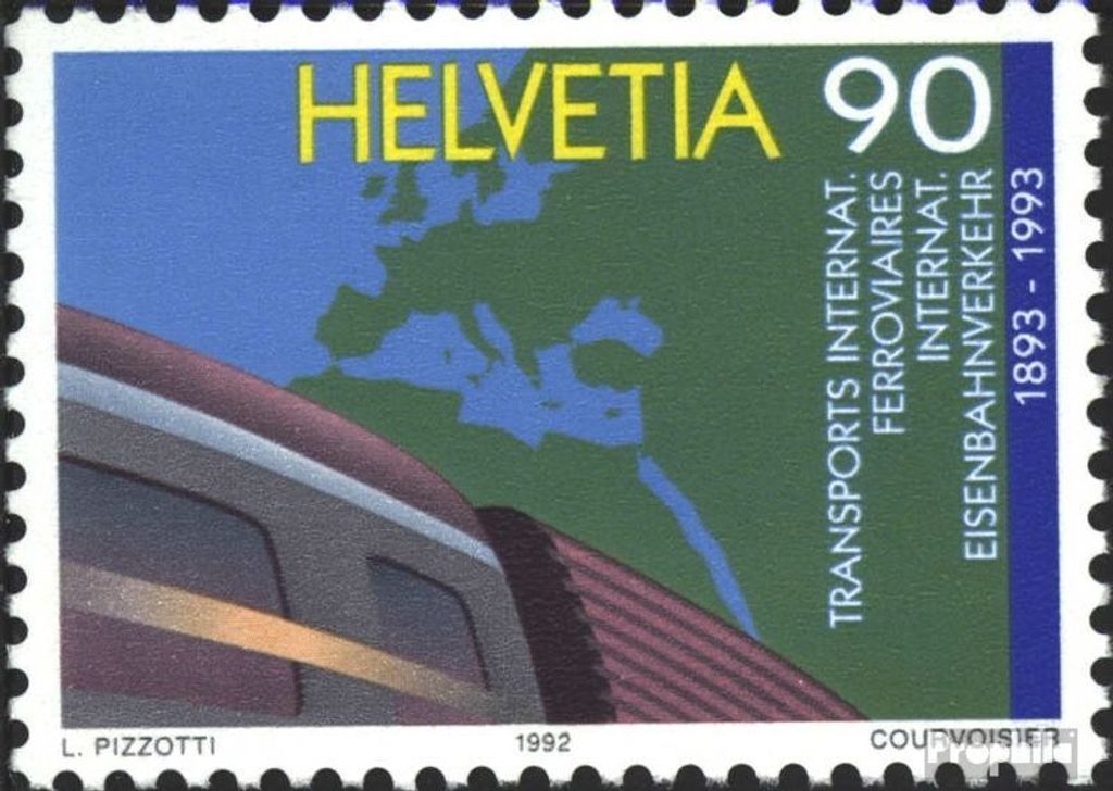 Briefmarken Schweiz 1992 Mi 1488 (kompl.Ausgabe) postfrisch OCTI
