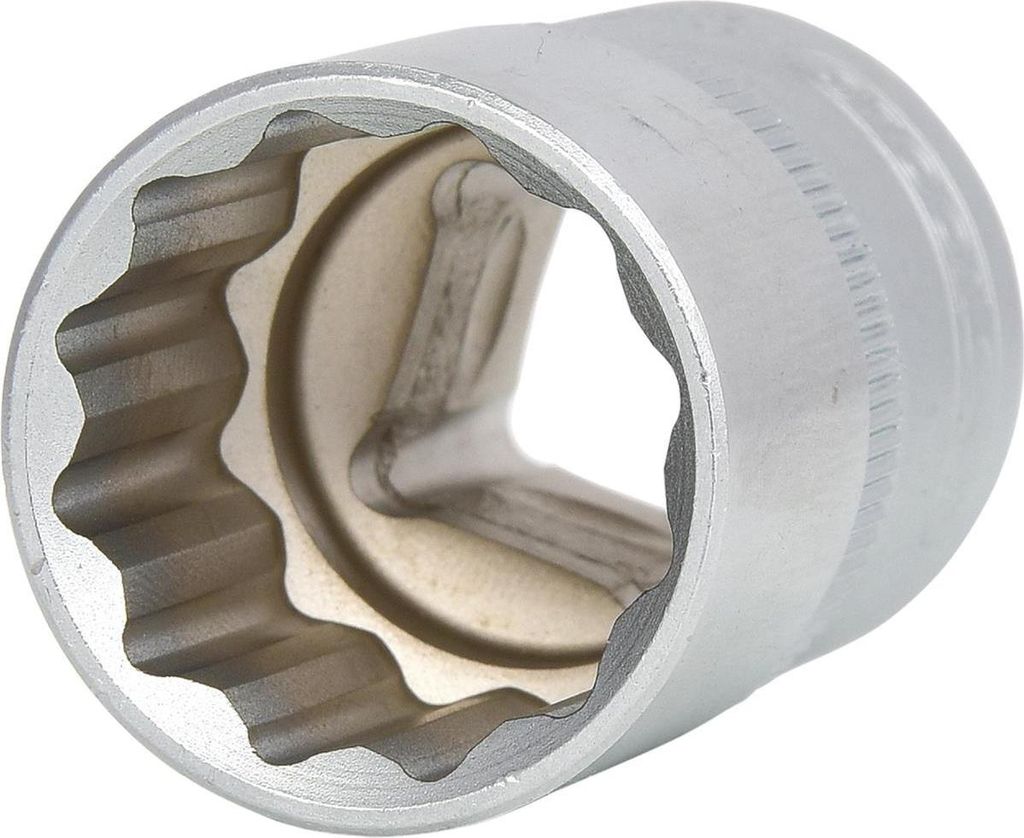 KS TOOLS 911.1581-E 1/2" 12-kant-Stecknuss, 21mm, auf Hänger