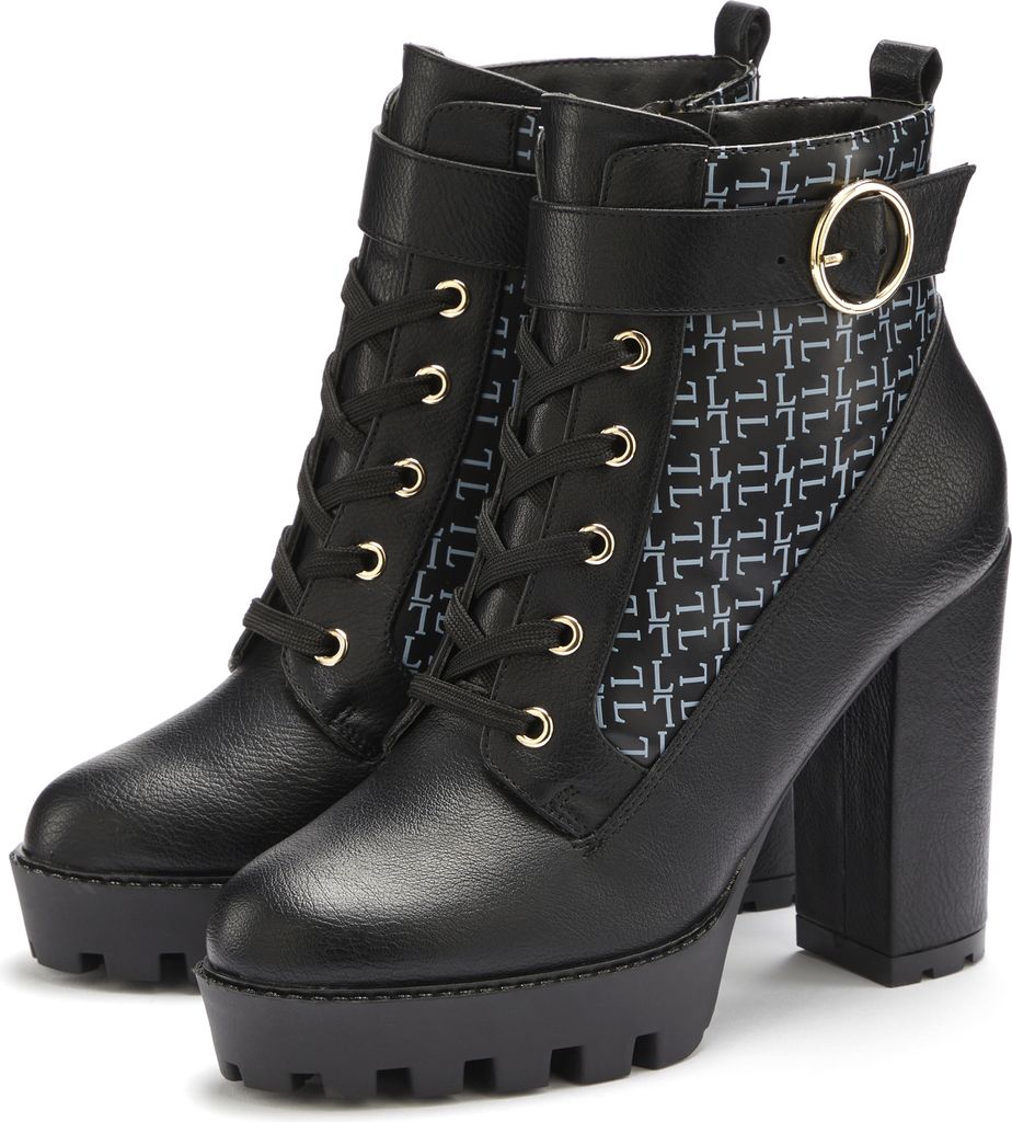 LASCANA Stiefelette High-Heel-Stiefelette, schwarz Größe 36 Produktbild 