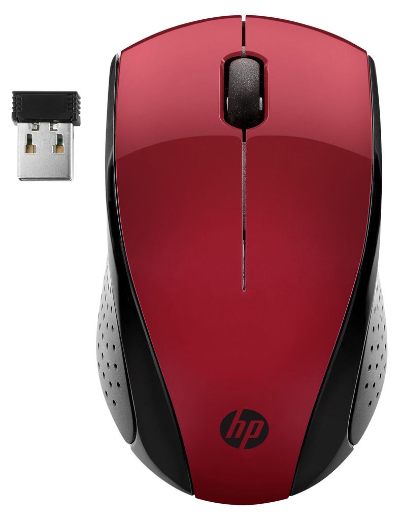 Mouse wireless HP 220 - rosso Immagine del prodotto 