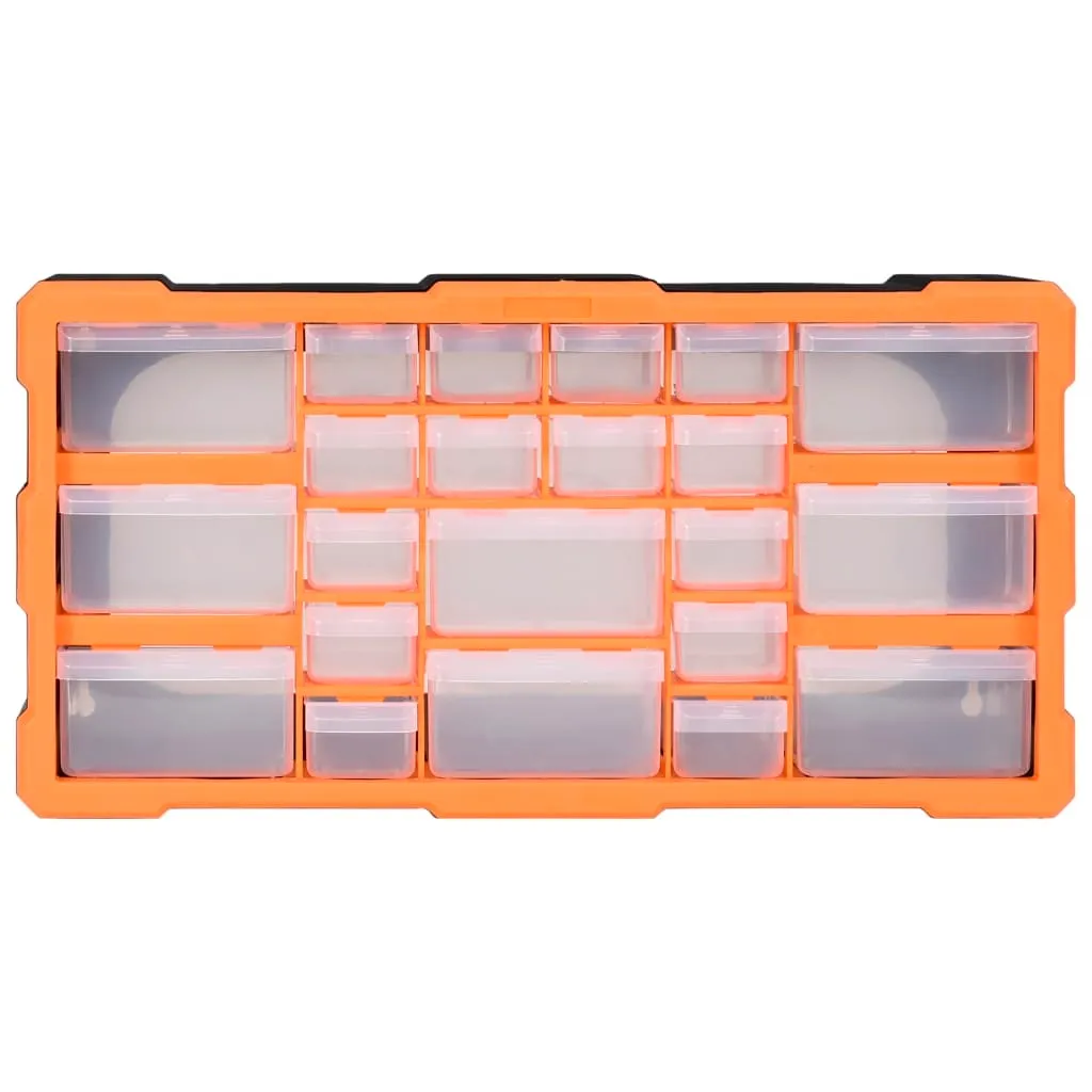 vidaXL Organisateur multi-tiroirs avec 22 tiroirs de 49x16x25,5 cm