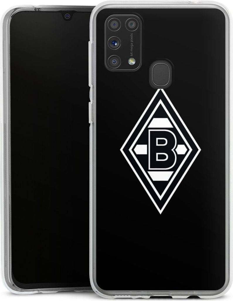 DeinDesign Handyhülle für Samsung Galaxy M31 Silikon Hülle Case Smartphone Schutzhülle Borussia Mönchengladbach Gladbach Wappen