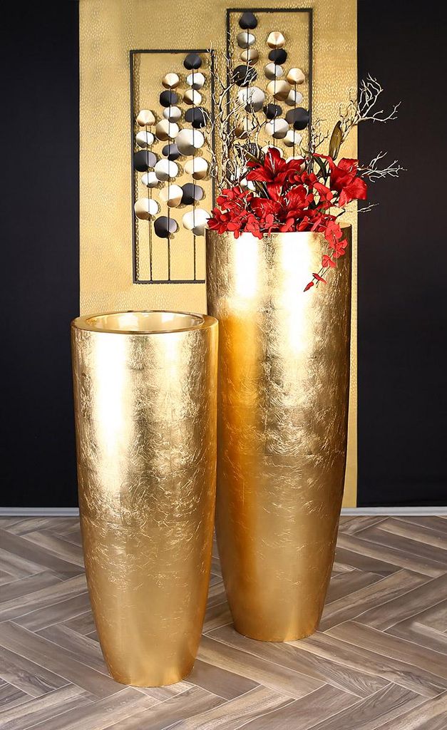 Vaso da fiore Gilde, modello "Konus", in fibra di vetro e Immagine del prodotto 
