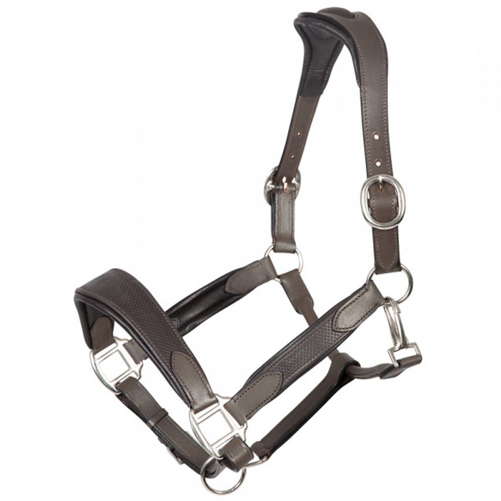 Pfiff Lederhalfter Sobria, Braun, Pony