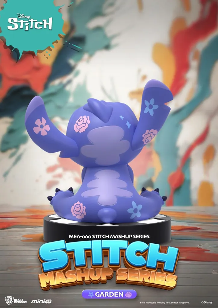 Figurine Stitch Mini Egg Attack 10 cm pour Décoration Bureau et Vitrine - 4