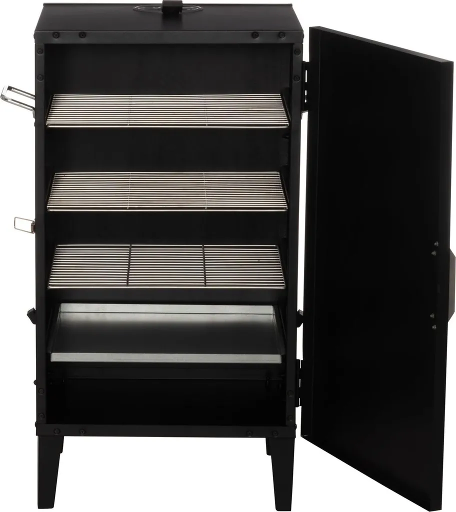 Fumage à froid de saumon et charcuterie avec l'armoire Mustang taille M