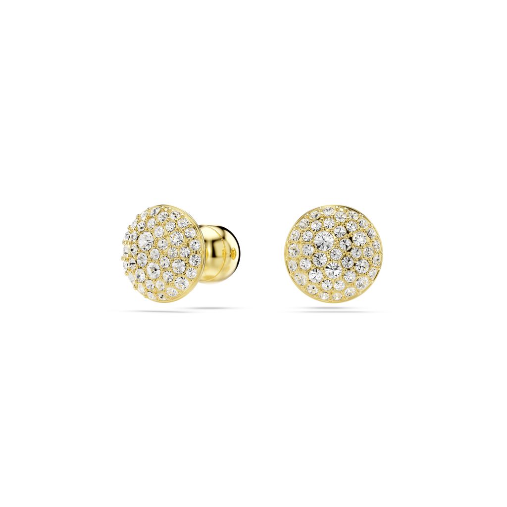 Swarovski Meteora Ohrstecker, Weiß, Goldlegierungsschicht Produktbild 