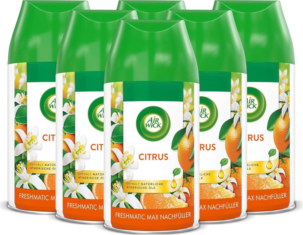 Air Wick Freshmatic Max Nachfüller 6x Citrus 250ml