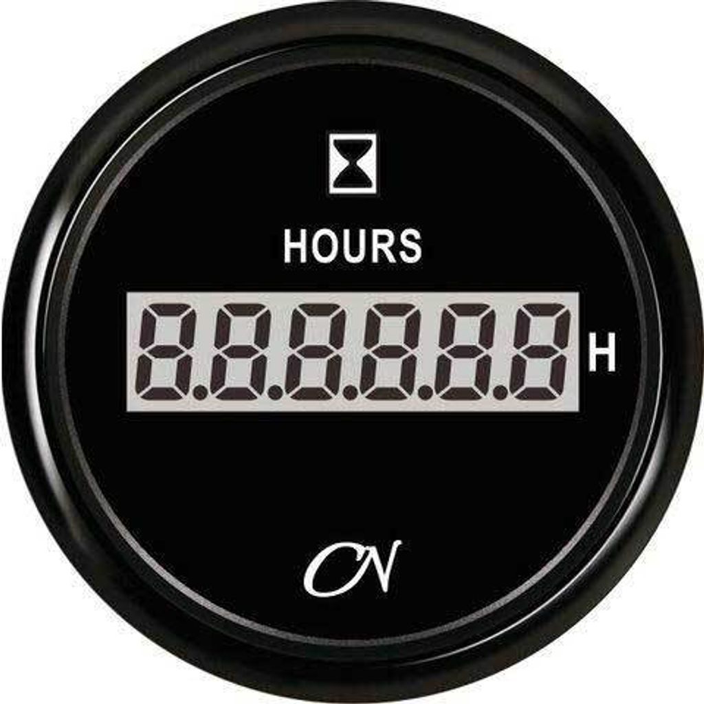 CN-Instrument Betriebsstundenzähler Digit.SCHWARZ