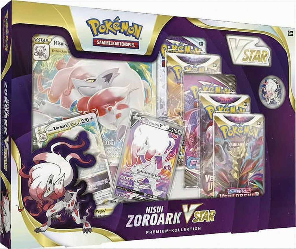 Pokémon Pokémon Hisui-Zoro VSTAR Premium-Kollektion Produktbild 