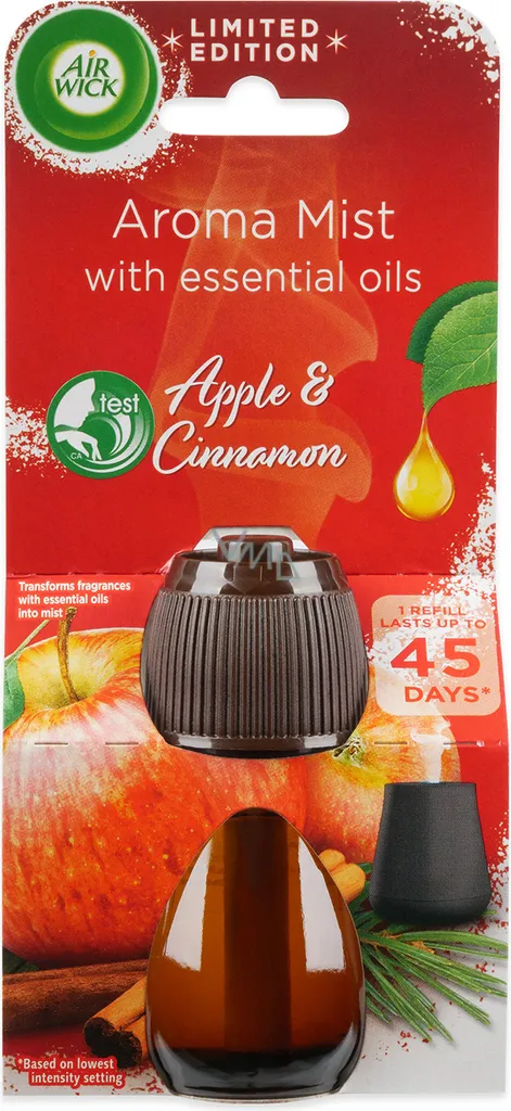 Parfum d'Intérieur Pomme Cannelle Air Wick Essential Mist Recharge 20ml