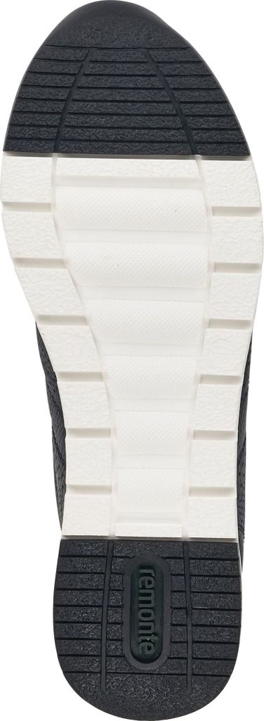Remonte Damen Sneaker aus Glattleder perforierte Oberfläche Produktbild 