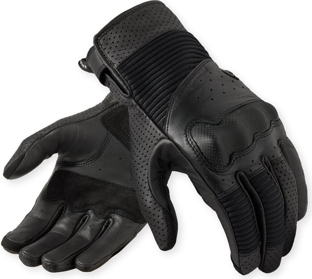 Revit Lewisville Motorrad Handschuhe, schwarz, M