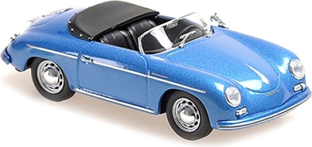 PORSCHE 356A Speedster 1956 Blau, MXC940065531, Maßstab1/43, MAXICHAMPS