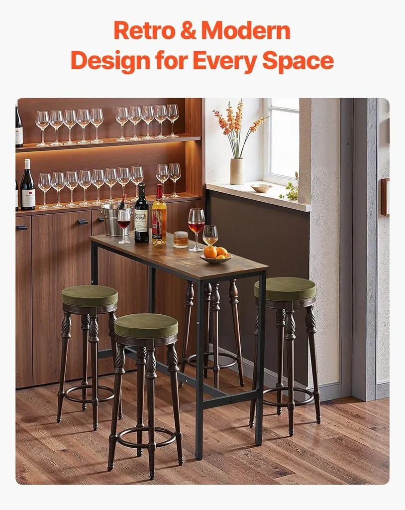Table de Cuisine Gain de Place pour Petits Espaces et Studios Modernes - 2