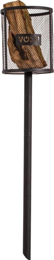 Schwedenfackelhalter TORCH – Fackelhalter Stahl schwarz 97 cm