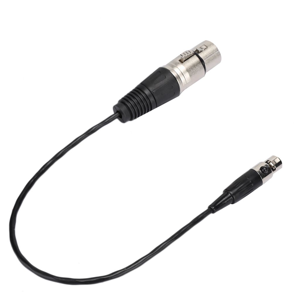 Audiokabel Mini-XLR 3-polige Buchse auf XLR 3-polige Buchse für Kameras/SLRs, Standard-Mikrofonanschluss