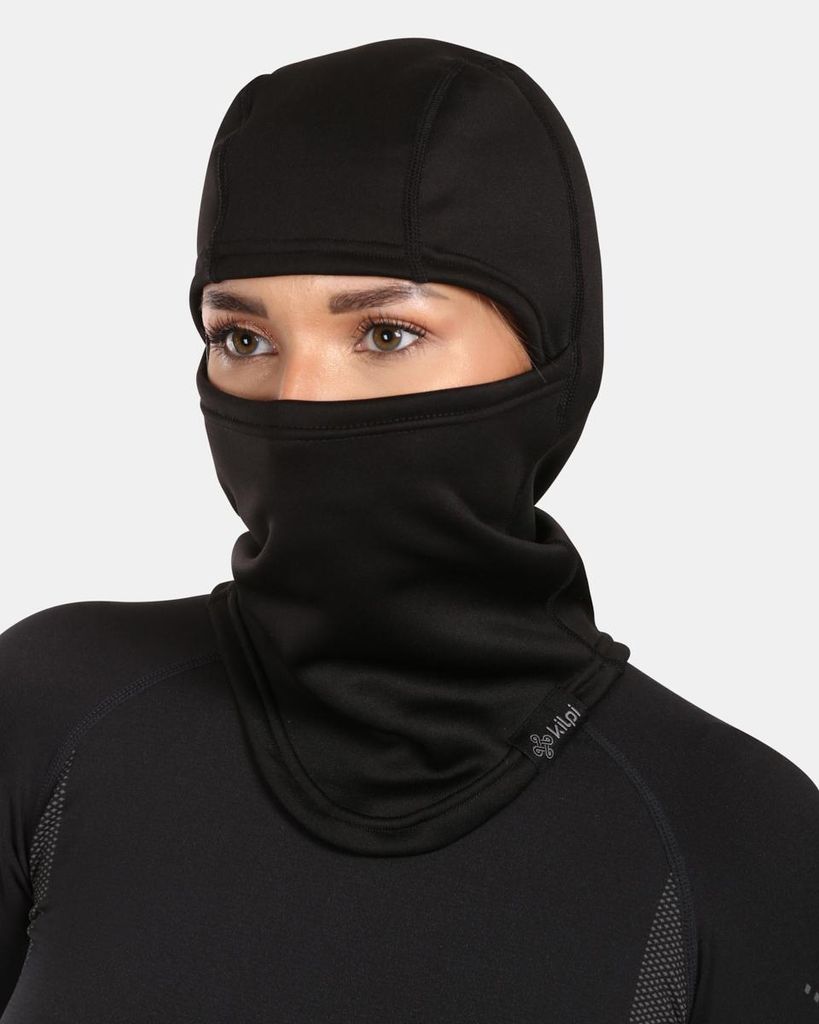 Unisex-Ski-Gesichtsmaske Kilpi ROBBER-U, SCHWARZ, Größe UNI