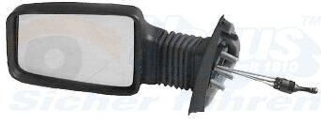 VAN WEZEL 4045814 Außenspiegel Seitenspiegel Rechts passend für PEUGEOT 405 I (15B) Konvex
