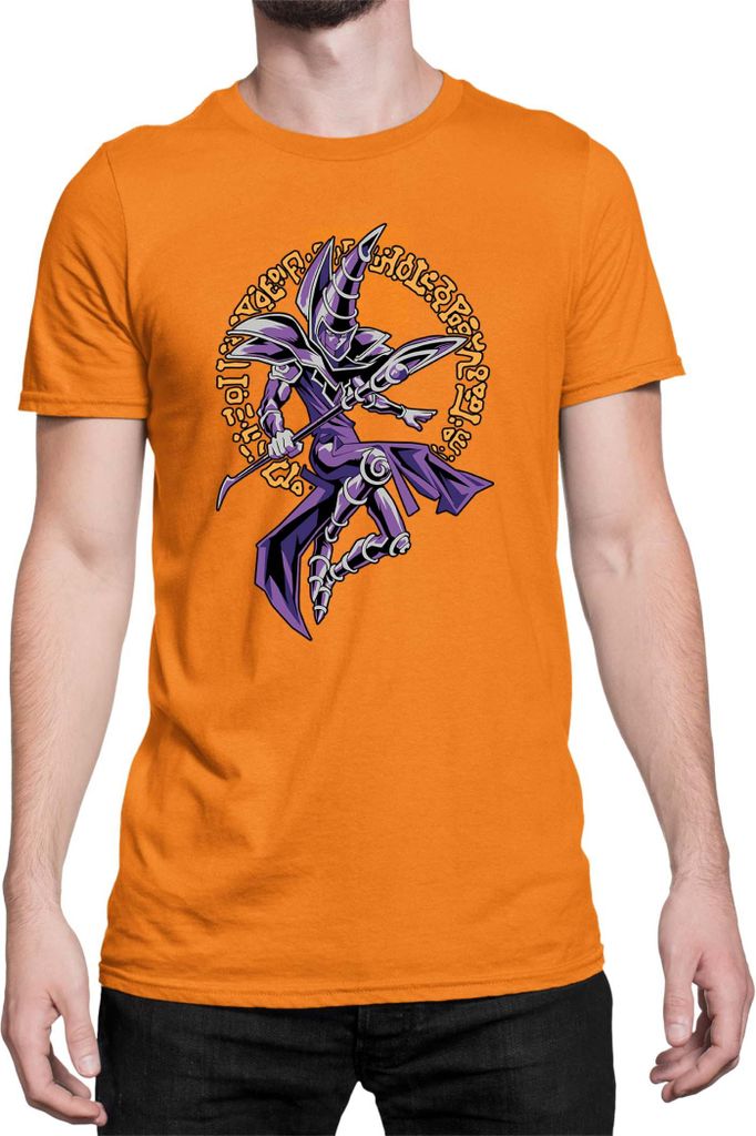 Herren T-Shirt Japan Manga Anime Comics Yu Gi 026, Man 2XL / Orange