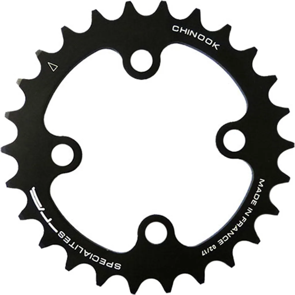 Plateau TA Chinook 22Z Noir 10/11v - Intérieur Ø64 - Spécial VTT