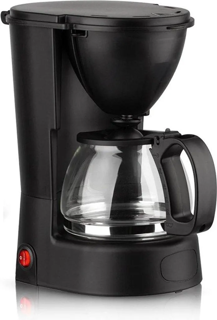 Verseuse verre cafetière 6 tasses avec filtre réutilisable et anti-goutte