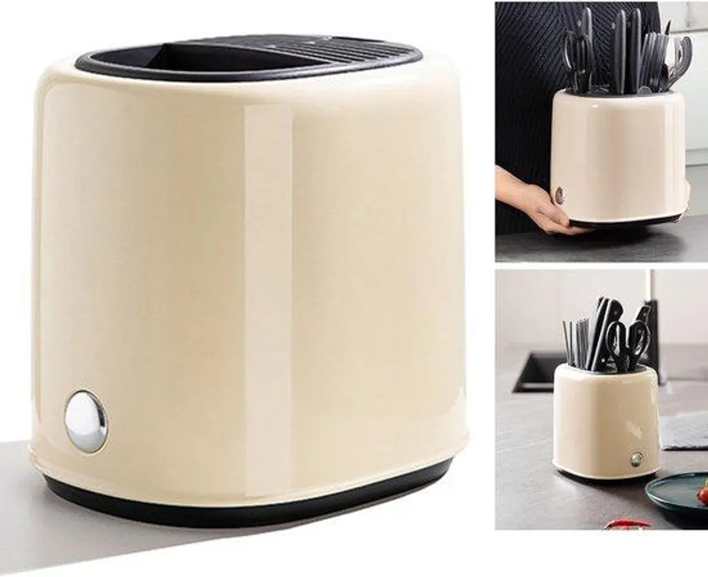 Rangement pour couteaux et fourchettes idéal pour plan de travail