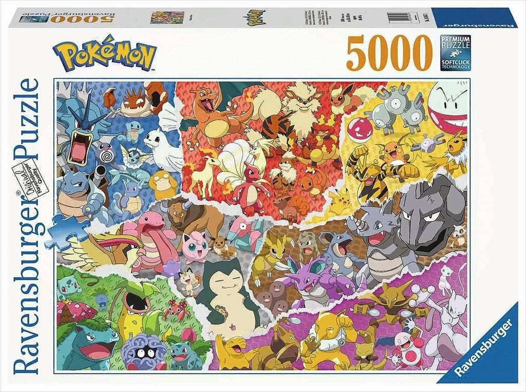 Puzzle 5000 Pokemon Zdjęcie produktu 