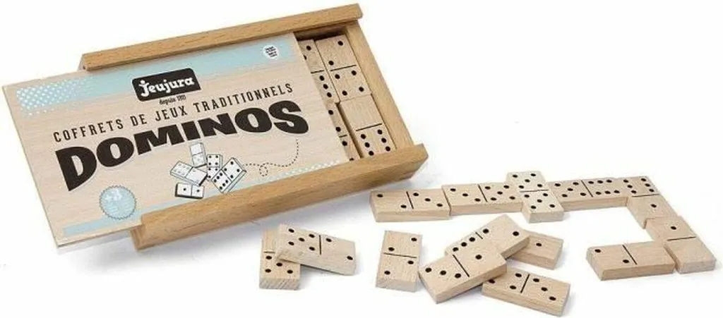 Domino en bois enfant Jeujura J8142 - Jeu calme pour la concentration