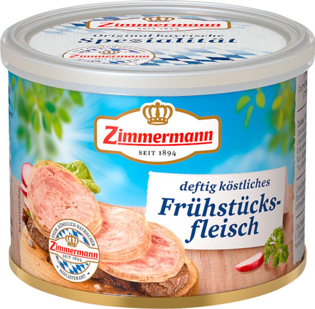 Zimmermann viande pour petit déjeuner composant de viande Image du produit 