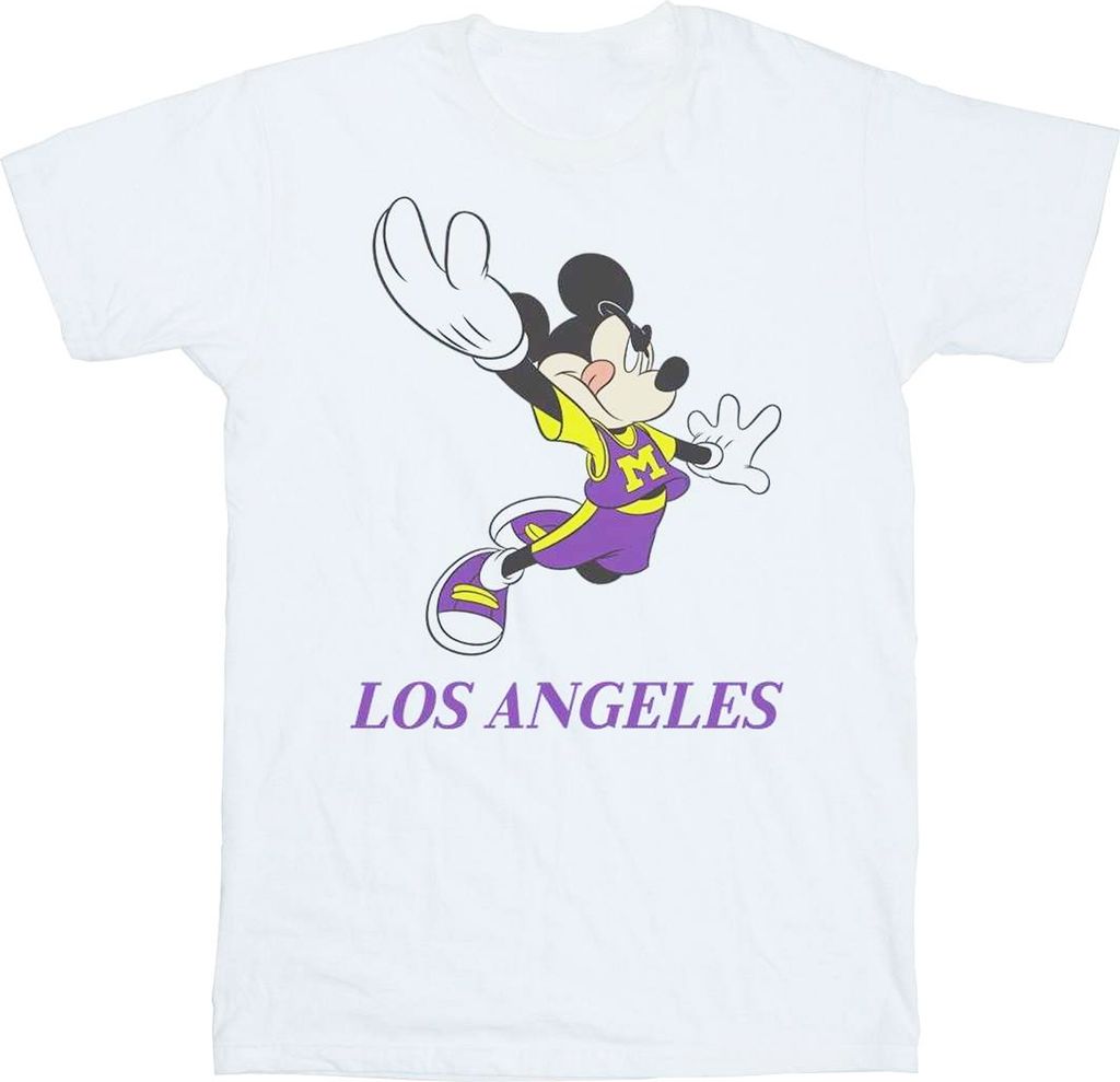 Disney - "Los Angeles" T-Shirt für Herren BI41602 (XXL) (Weiß)