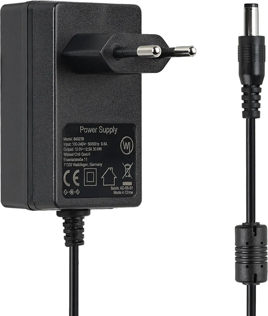 Prise de Courant pour Routeur AVM Fritz!Box 7530 et 4040 Câble de 3m 12V