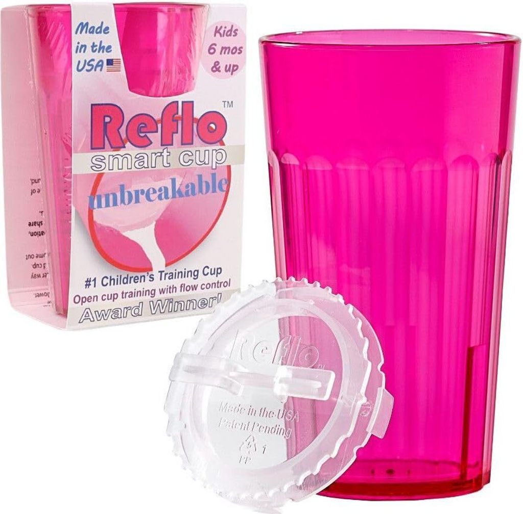 Reflo - Unzerbrechlicher Tropfbecher für Kleinkinder ab 6 Produktbild 