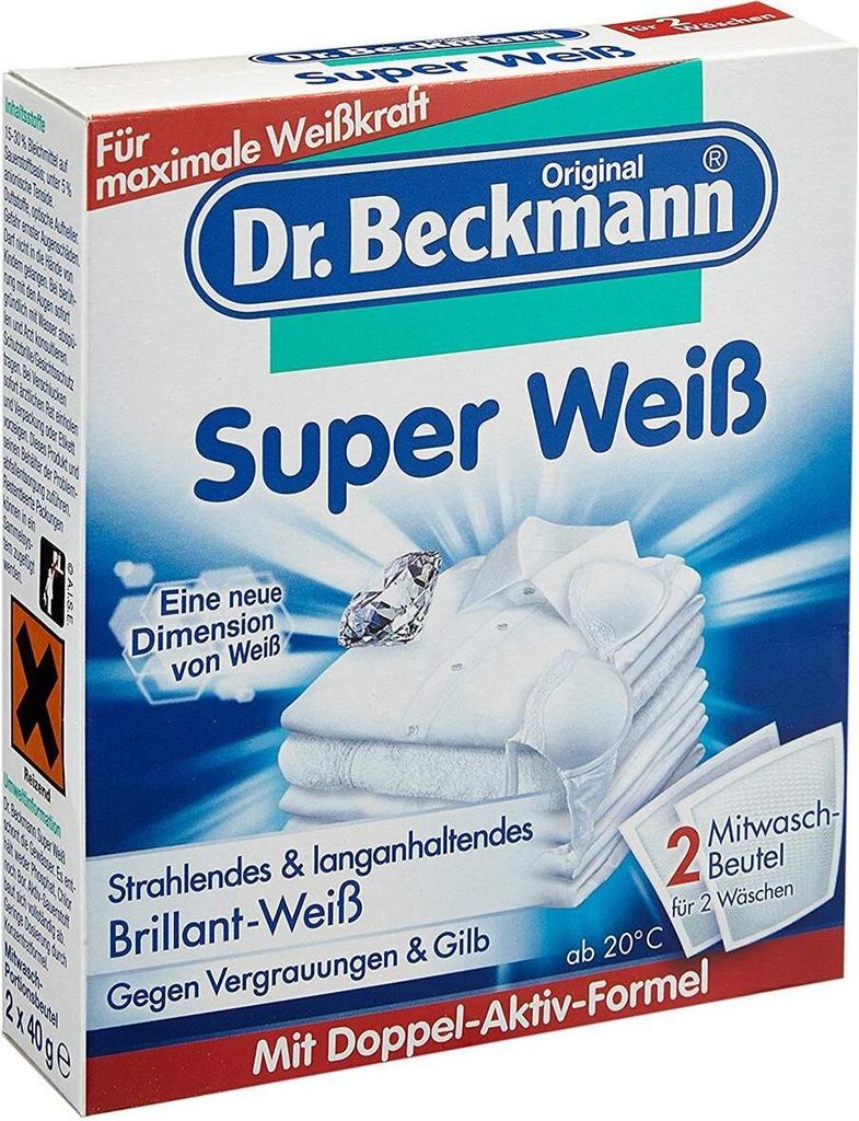 Dr.Beckmann Super White/Anti-Grey 80g Obrázek produktu 