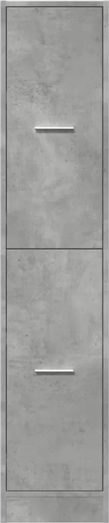 SYFAX™ Armadio Farmacia Design Grigio Cemento - Eleganza Funzionale - 4