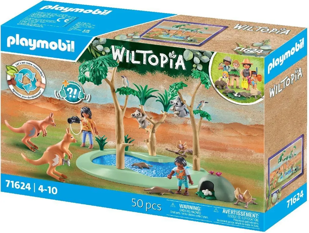 PLAYMOBIL Wiltopia 71624 Animaux australiens coffret figurines expert