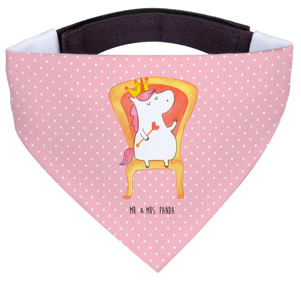 Mr. & Mrs. Panda Bandana Einhorn Prinzessin - Rot Pastell - Geschenk, Hunde Hals Tuch, Halstuch, Für, Monat, Hund, Geburtstag, Geburtstagsgeschenk...