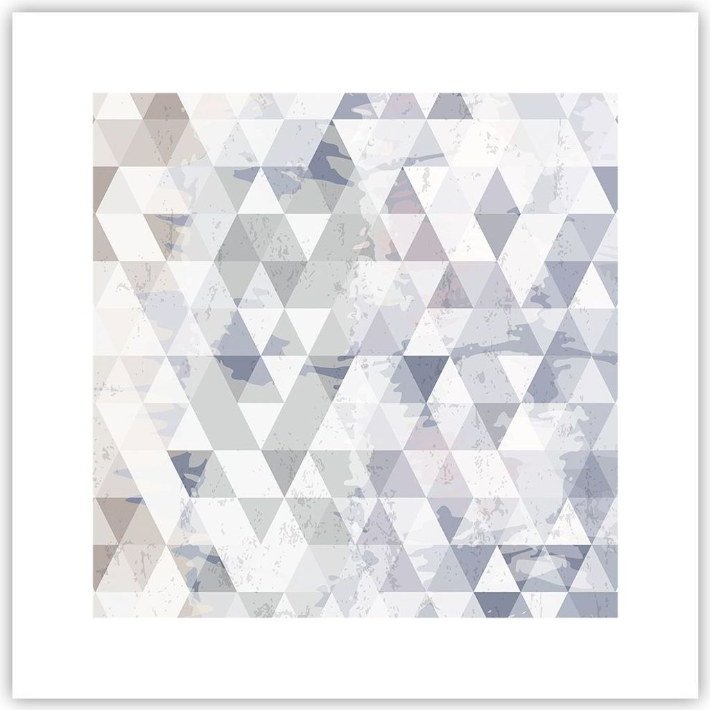 Poster - Poster ohne Rahmen - Abstraktion modern - 30x30 cm - Wand Bild - Wanddeko - Wandbilder - Kunstposter - Wandposter - Bilder - Kunstdruck - ...