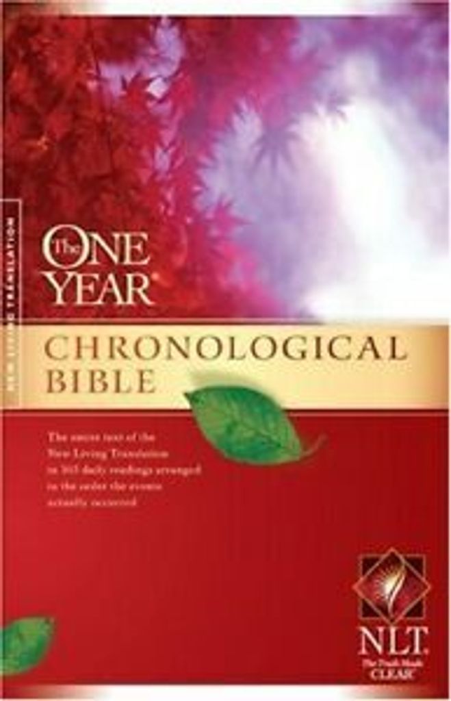 NLT One Year Chronological Bible, The (One Year Bible: Nlt).by Tyndale New