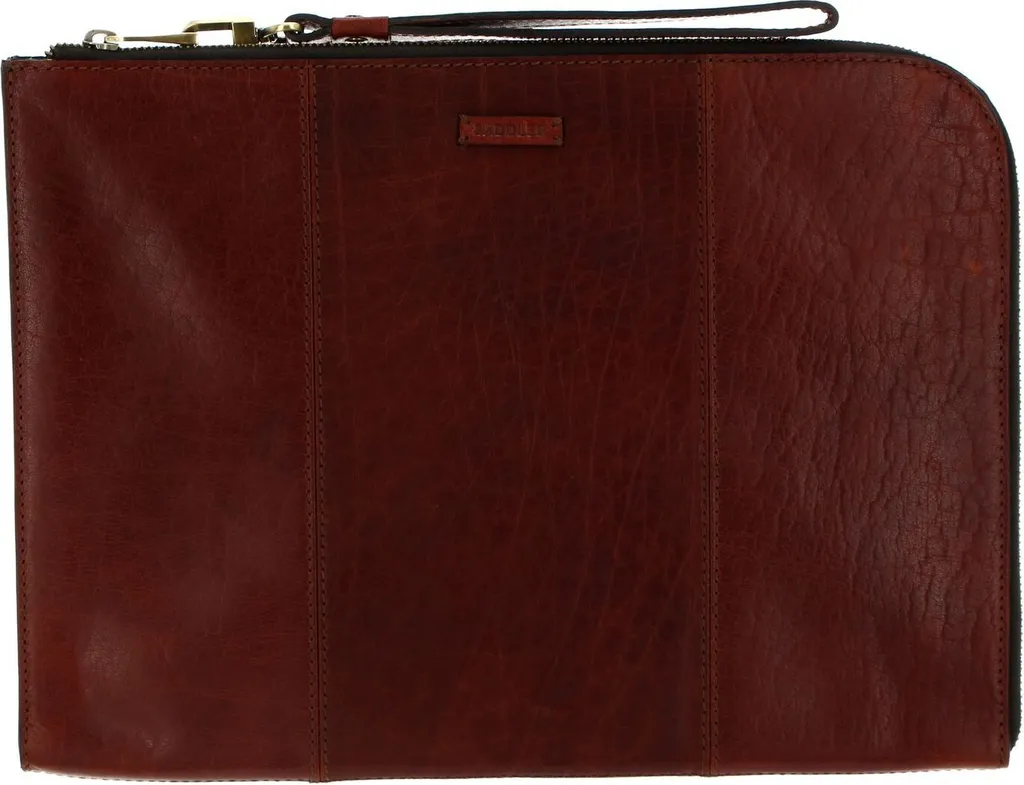 SADDLER Matheo Marrone: La Custodia Laptop che Invecchia con Te