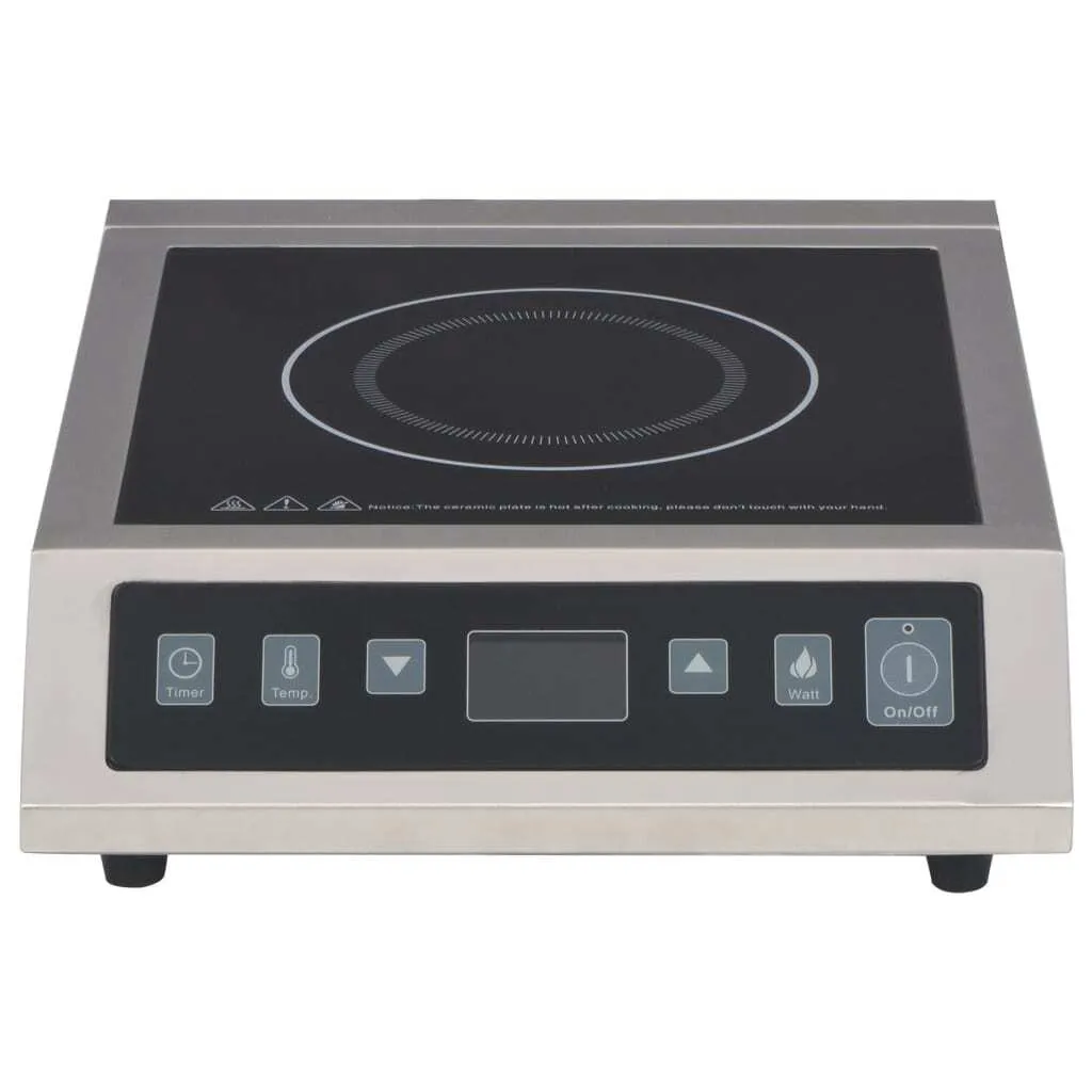Plaque de cuisson induction 2 feux tactile 3500W pour cuisine moderne