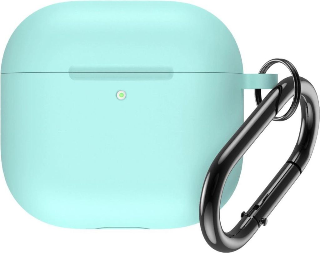 Silikonové pouzdro kompatibilní s Airpods 4 s karabinou Obrázek produktu 