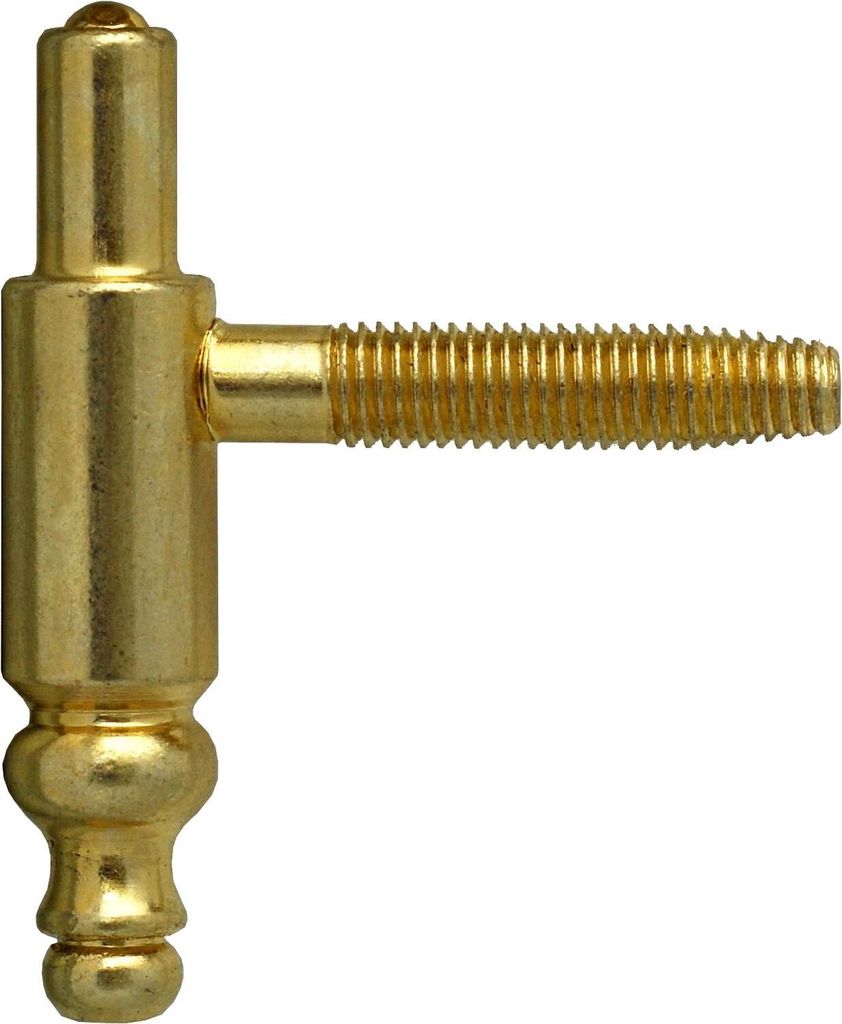 OTLAV Einbohrband Rahmenteil Typ 190, Band ø 14 mm, Stahl vermessingt