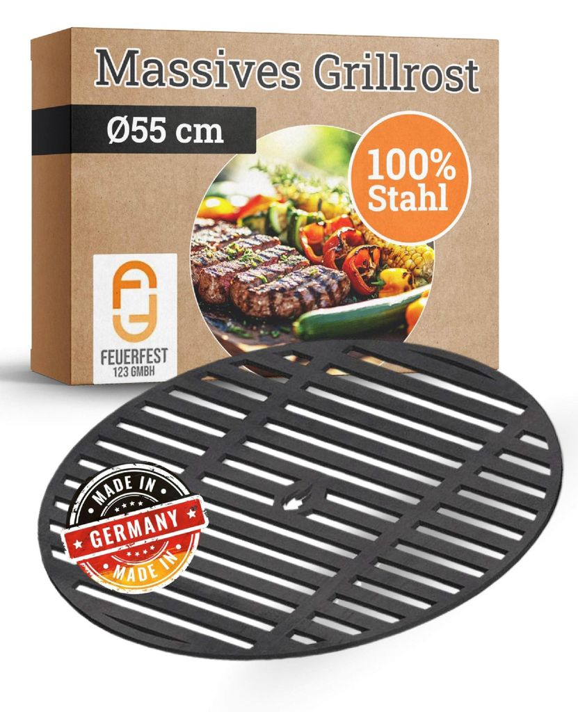 Grillrost Ø 55 cm aus Stahl
