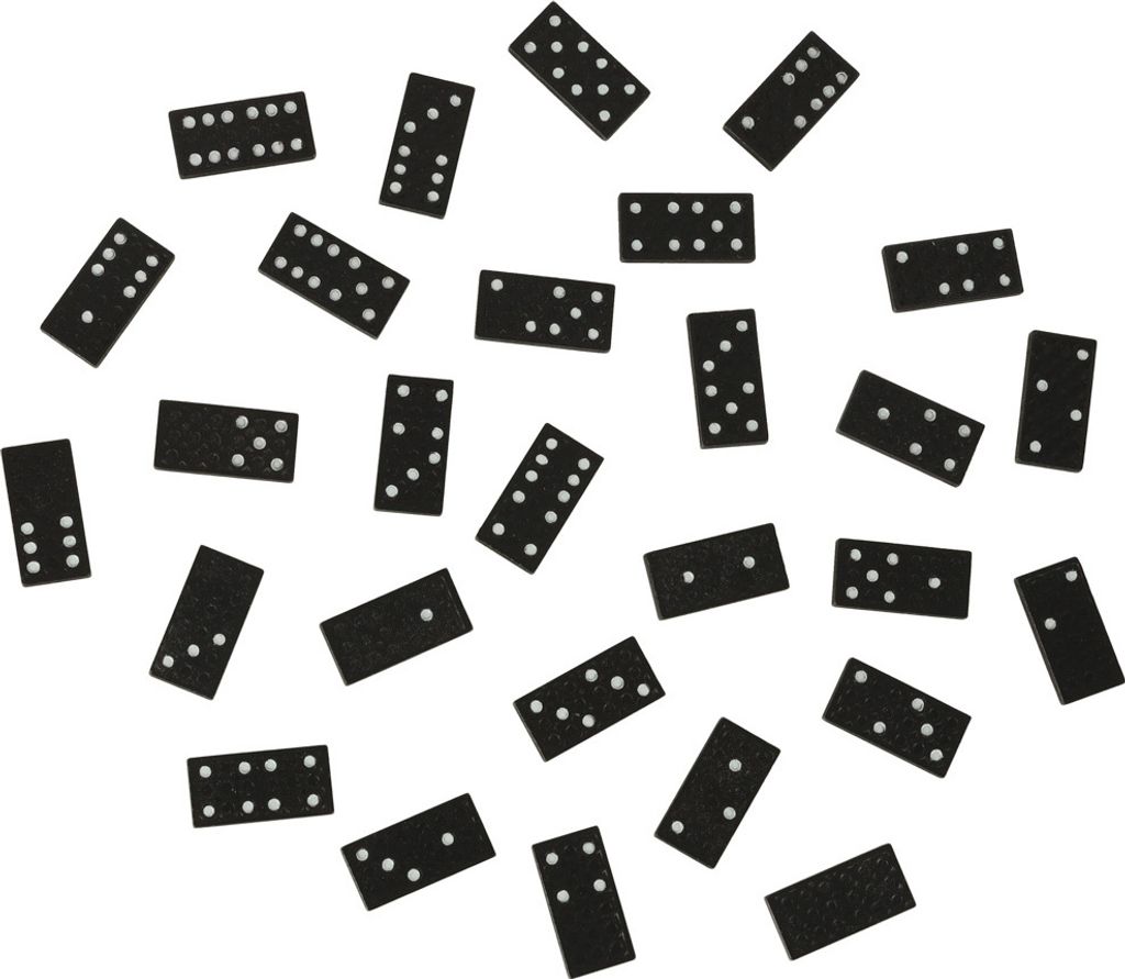 Dřevěné domino rodinná hra + krabice Obrázek produktu 5