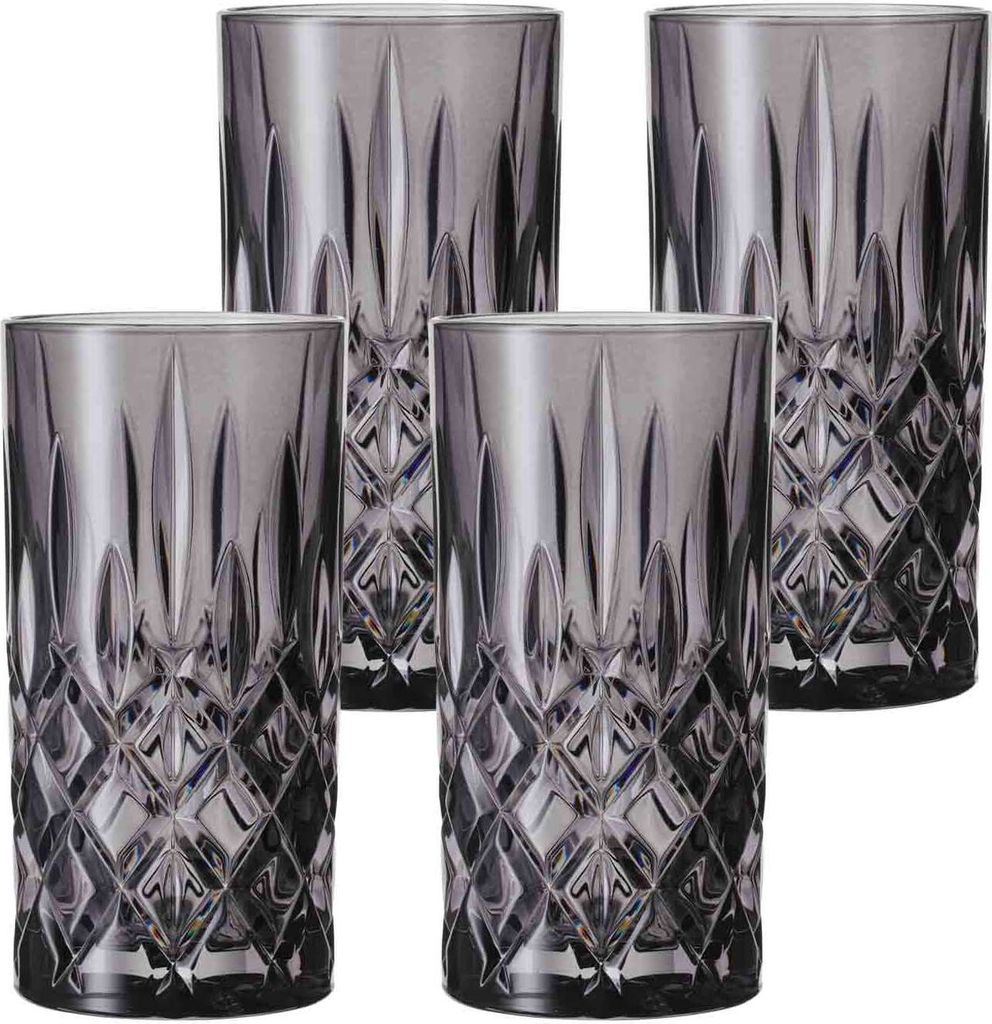 Nachtmann Noblesse Longdrinkgläser smoke 4er Kaufland.de
