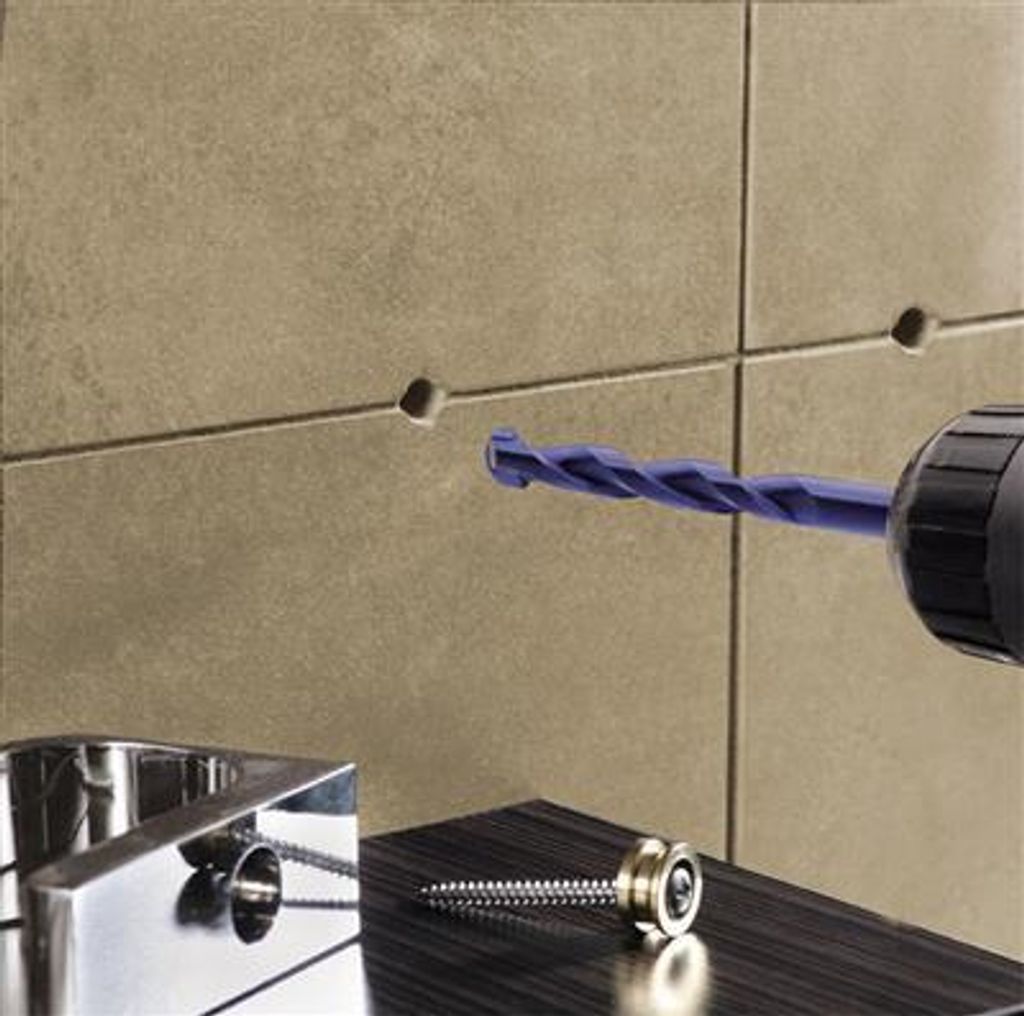 kwb 051350 Glas- und Fliesenbohrer 1 Stück 5 mm Gesamtlänge 85 mm Zylinderschaft 1 St