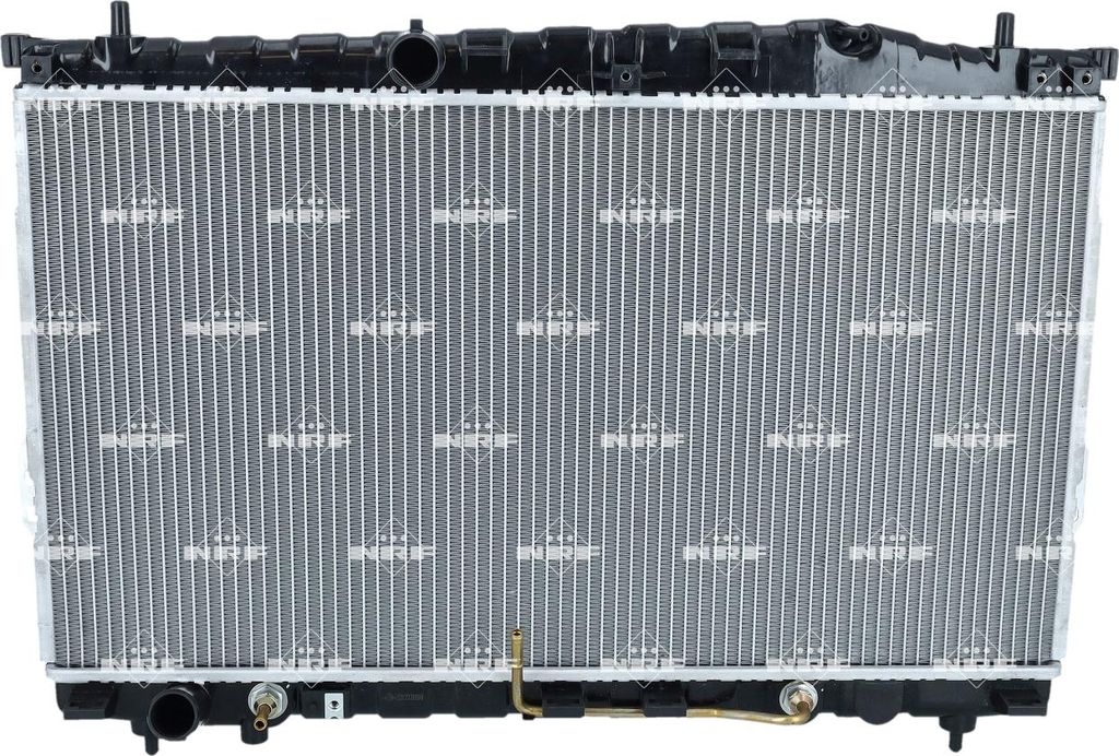 Kühler Motor Kühlrippen gelötet 725 - 400 mm Alu NRF für u.a. HYUNDAI TRAJET
