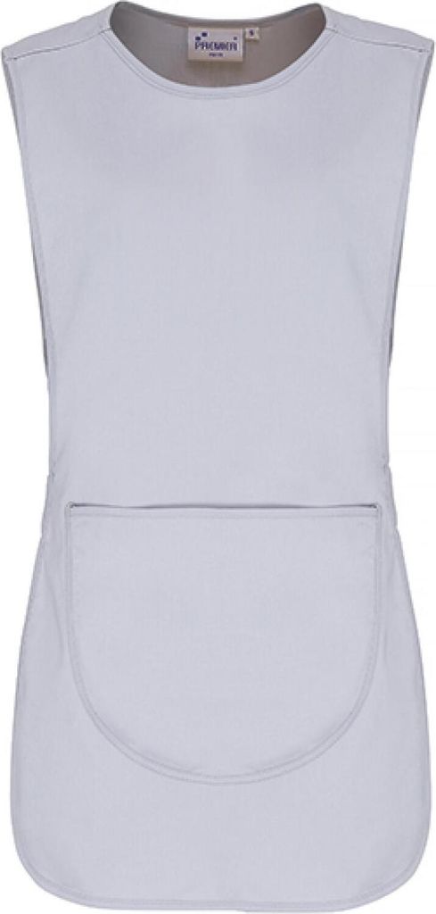 Premier Workwear PR171 | Women`s Pocket Tabard - Waschbar bis 60 °C - Farbe: Silver (ca. Pantone 428) - Größe: XL